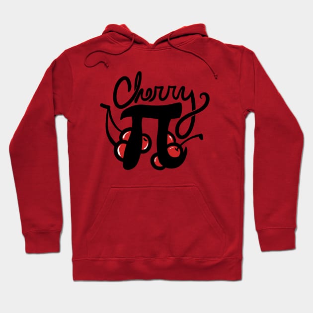 Pi Day Cherries Hoodie by bubbsnugg